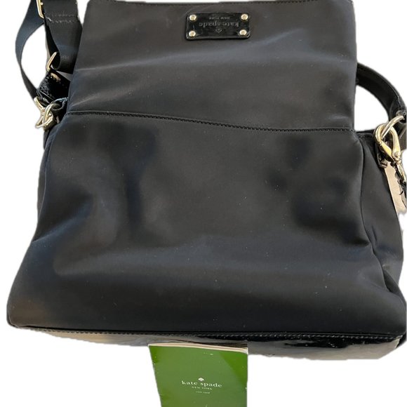 Kate Spade/Crossbody Bag/Nylon/Black - Picture 4 of 9